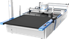 Máquina de corte automática de tela de alta capa para fabricación de abrigos de plumón