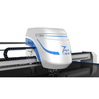 Máquina de corte de cuchillo oscilante CNC universal para varias telas flexibles